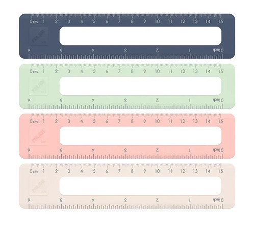 Ruler 15cm Assorted Colors 'Milan 430'
Sold single