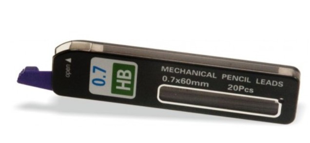Clutch Pencil Refills 0.7mm x 60mm HB