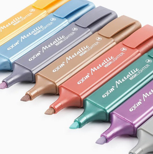 Gxin Highlighters Metallic
Pack of 8