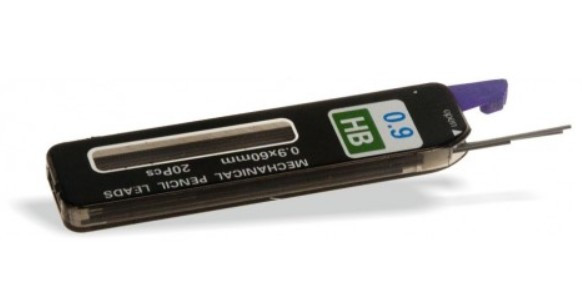 Clutch Pencil Refills 0.9mm x 60mm HB
