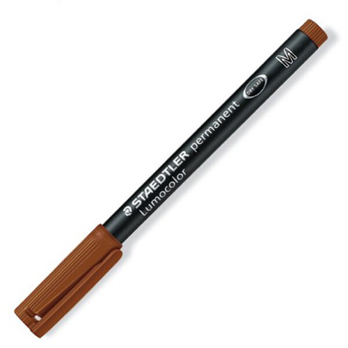 Faber Castell Multi-Purpose Marker Medium Tip Blrown