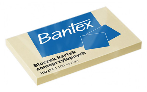 Sticky Notes 100 x 75mm
Pack of 12