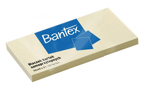 Sticky Notes 50 x 40mm 
Pack of 12 (4 by 3 each)