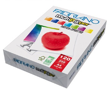 A4 120gsm Copy Paper 'Fabriano'
Ream of 250 sheets