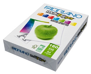 A4 160gsm Copy Paper 'Fabriano'
Ream of 250 sheets