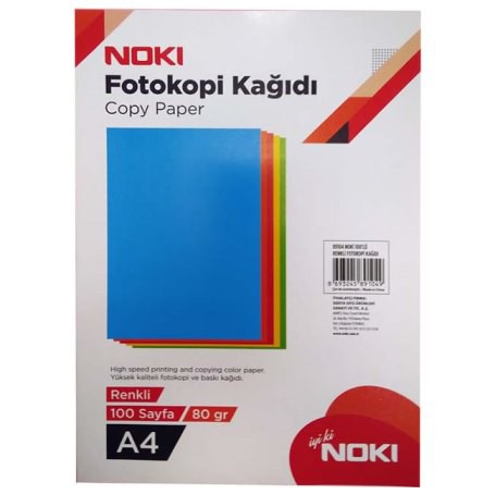 A4 80gsm Copy Paper Bright Colours
Pack of 100 sheets