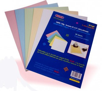 203 x 305mm 120gsm Assorted Colours