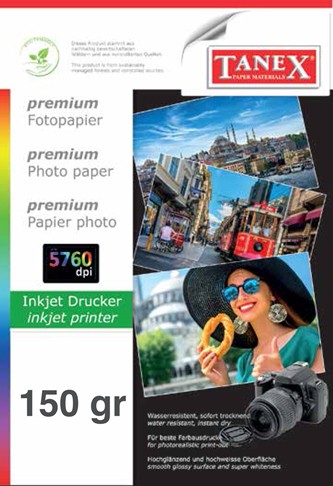 A4 Inkjet Photo Glossy Paper 150gsm