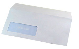 Envelopes DL Window 11 x 23cm 80g
Box of 500