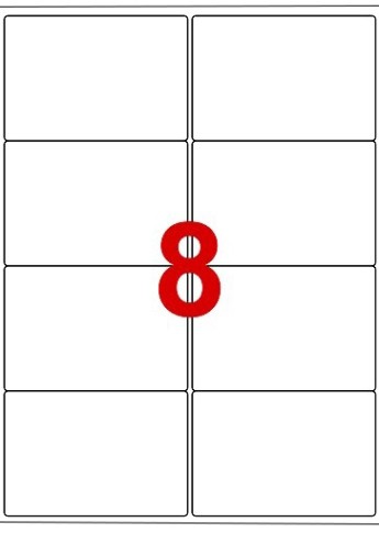 Labels 105 x 70mm
Pack of 800