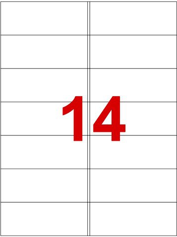 Labels 99.1 x 38.1mm
Pack of 1400