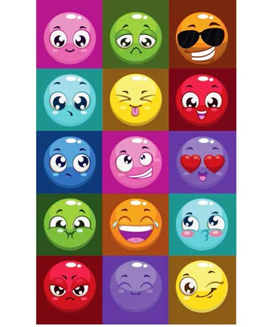 Emoji Stickers 30 x 30mm