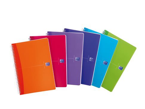 A4 Ruled Spiral Book 100 Pages