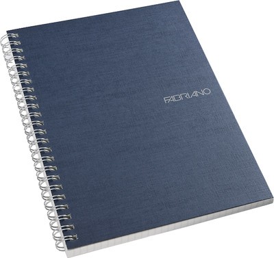 A5 Ruled Spiral Book 140 Pages Blue