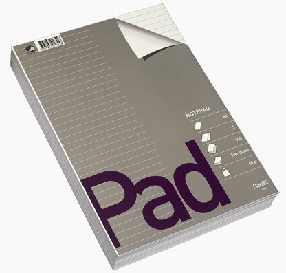 A4 Draft Pad Ruled