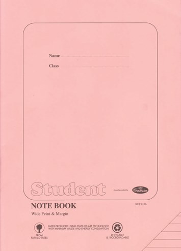 A4 Ruled Notebook 72 Pages