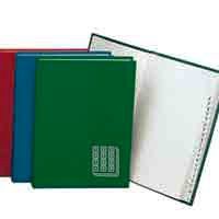 A5 Ruled Hardbound Index Register 192 Pages