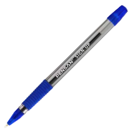 Pensan Sign Up Ballpen Medium Blue