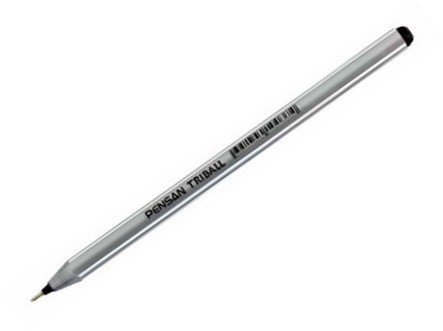 Pensan Triball Ballpen Medium Black