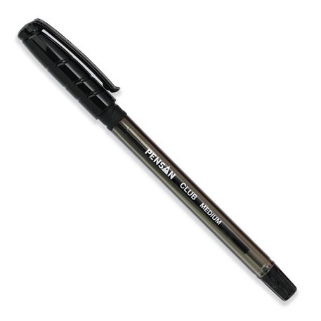 Pensan My Club Ballpen Medium Black