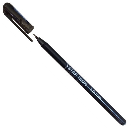 Pensan Star Tech Ballpen Medium Black