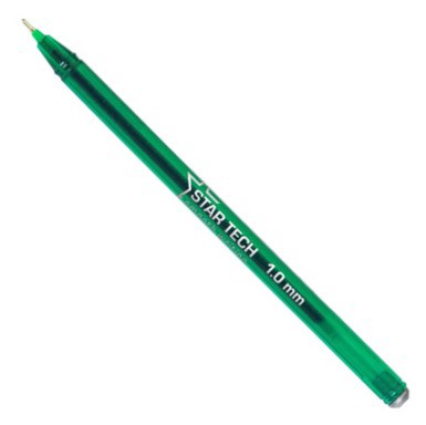Pensan Star Tech Ballpen Medium Green