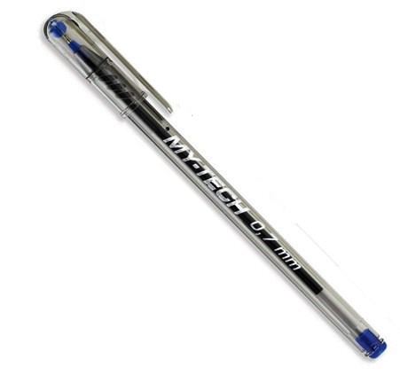 Pensan My-Tech Ballpen Fine Blue