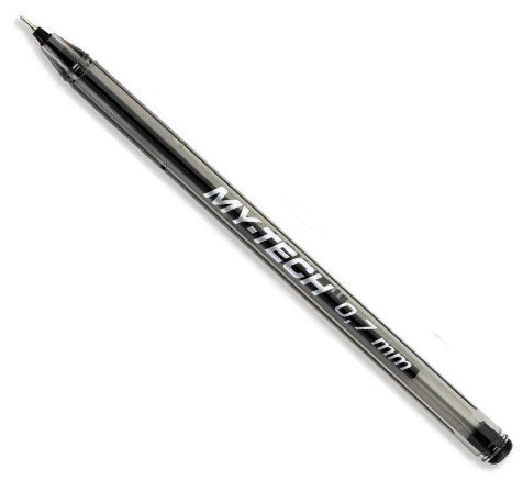 Pensan My-Tech Ballpen Fine Black