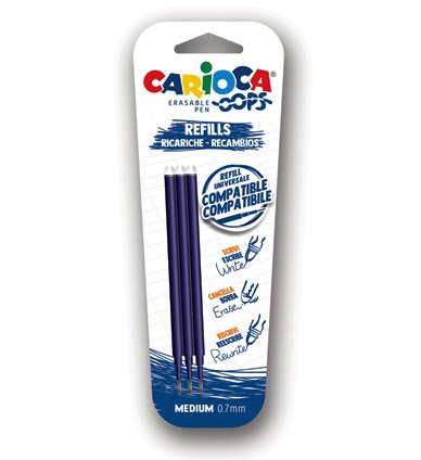Refills for Erasable Ballpoint Pen Blue