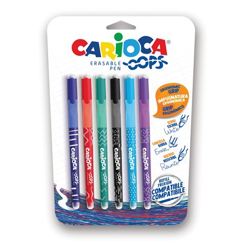 Erasable Refillable Ballpoint Pen by 6