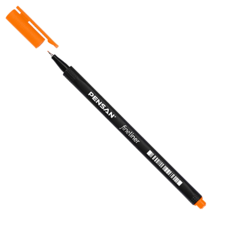 Pensan Fineliner Orange