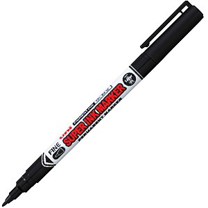 UNI Permanent Marker Black Fine Bullet Tip