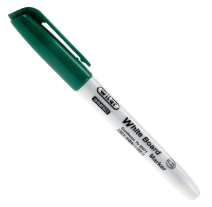 Wiler Whiteboard Marker Green Bullet Tip