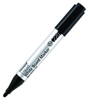 Monami Whiteboard Marker Liquid Type Black Bullet Tip