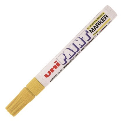 UNI PX-21 Paint Marker Yellow