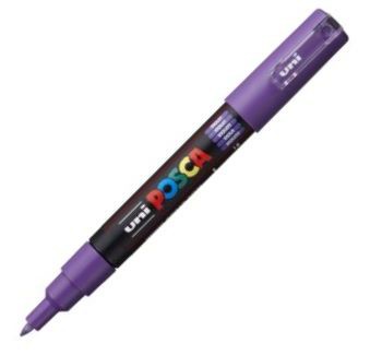 UNI Acrylic Paint Marker 0.7mm Tip Magenta