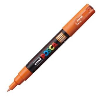 UNI Acrylic Paint Marker 0.7mm Tip Orange
