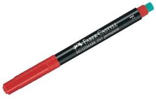 Faber Castell Multi-Purpose Marker Fine Tip Red