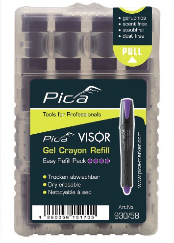 Pica Visor Professional Marker Refill Violet