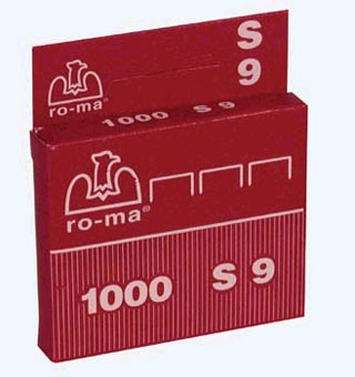 Staples Size S9 for Gun Stapler