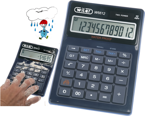 Water & Dust Proof Calculator