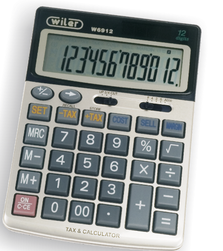Desktop Calculator with Cost & Selling Margin Function