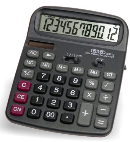 Big Display Desktop Calculator