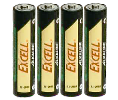 Battery AAA 'Excel'
Pack of 4