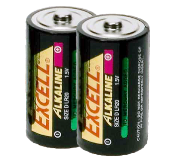 Battery D 'Excel'
Pack of 2