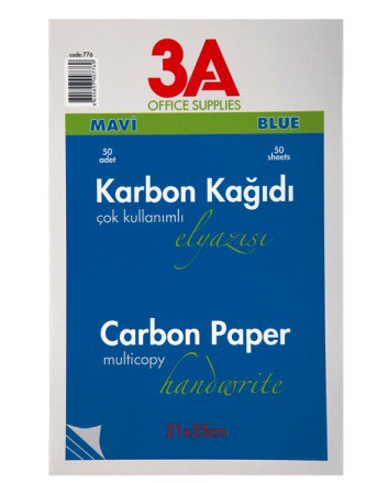 Carbon Paper Blue