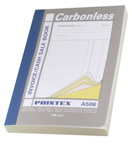 Duplicate Book 13 x 22cm Single Column Invoice