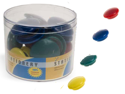 Magnets 20mm Assorted Colours