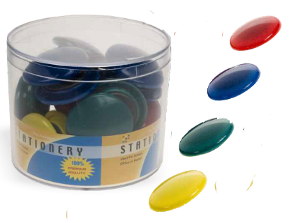 Magnets 30mm Assorted Colours