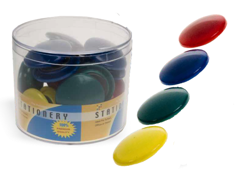 Magnets 40mm Assorted Colours